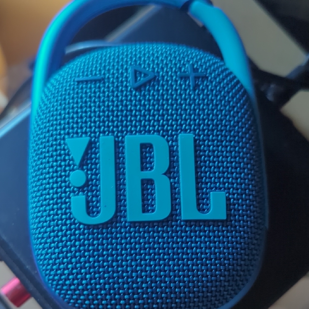 JBL Blue Portable Bluetooth Speaker